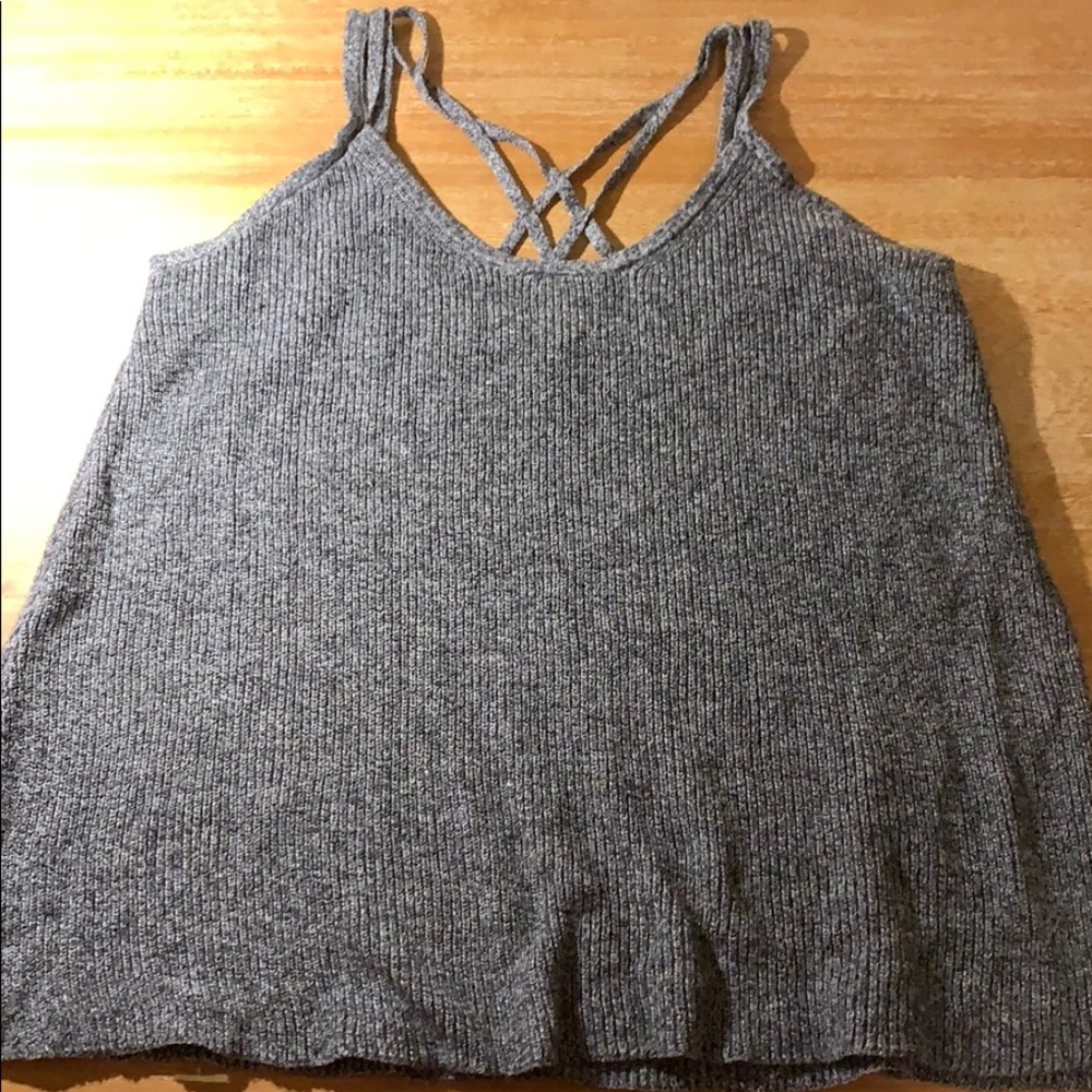 Sweater tank top